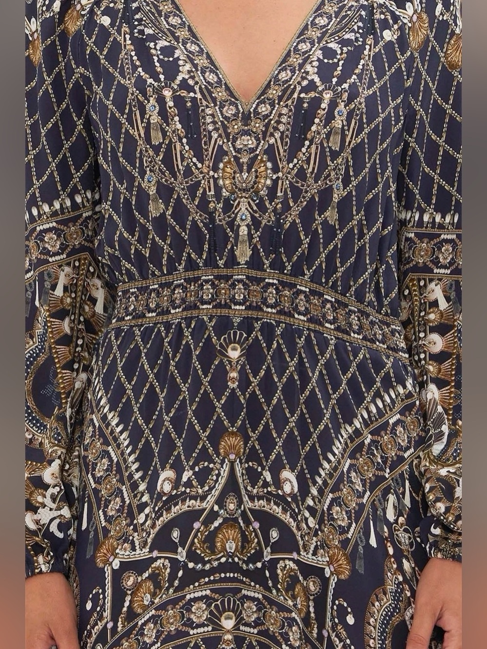 CAMILLA Dance With The Duke Maxi Dress Size S. Original retail: $1,280 - Picture 2 of 4